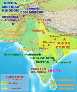 kingdoms after mauryas