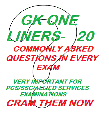 GK ONE LINERS