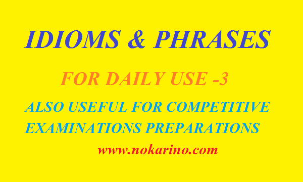 Idioms and Phrases-3